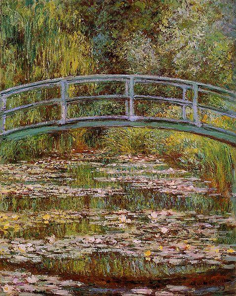 Claude Monet The Water-Lily Pond oil painting picture